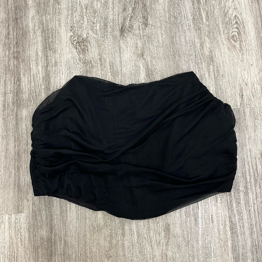 Elegant Black Crop Top